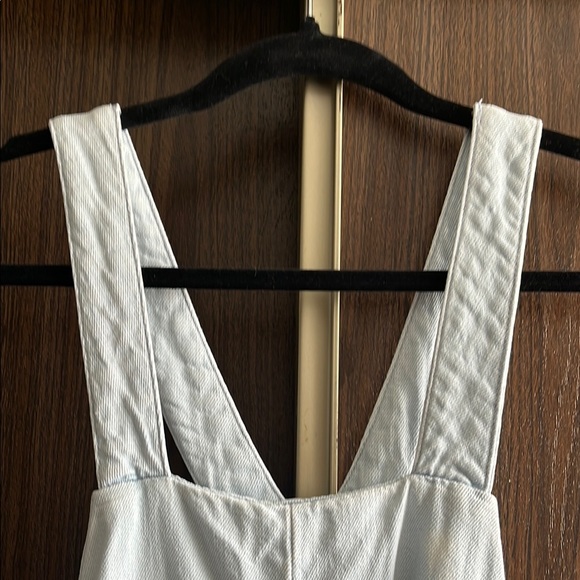 Zara TRF lightwash denim Dress - Picture 4 of 6